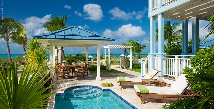  Key West Beachfront Four Bedroom Buttler Villa Residence with Private Pool  Beaches Turks & Caicos