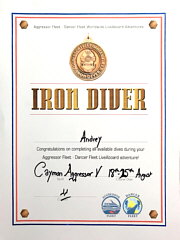    Iron Diver  Cayman Aggressor V