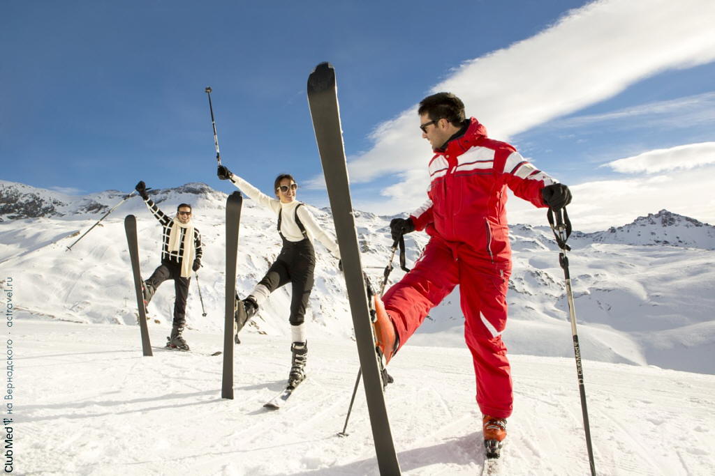 Горные лыжи в Club Med Val d'Isère