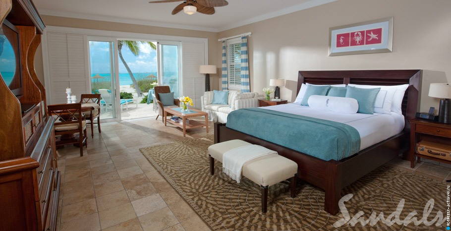  Beachfront Honeymoon Walkout Butler Villa Suite   Sandals Emerald Bay