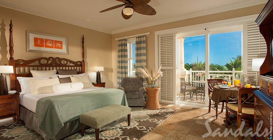  Beach House Club Level Junior Suite   Sandals Emerald Bay