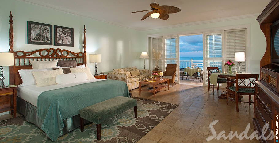  Beachfront Honeymoon Butler Villa Suite   Sandals Emerald Bay