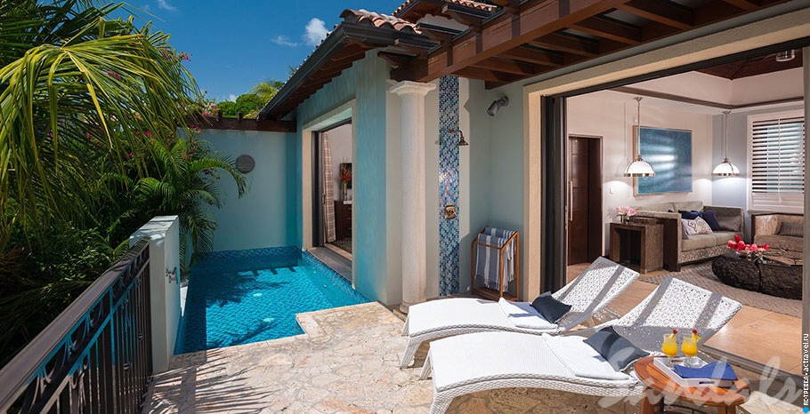  South Seas One Bedroom Butler Villa  with Infinity Edge Pool   Sandals Grenada