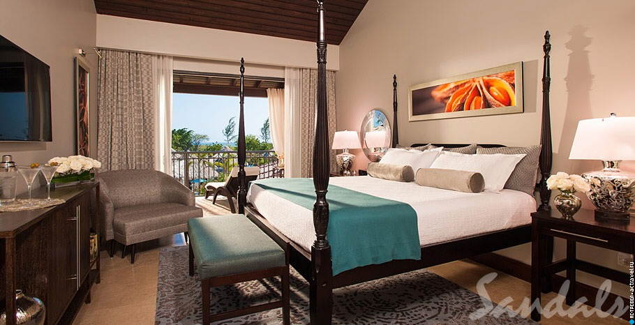  South Seas Premium Room with Outdoor Tranquility Soaking Tub   Sandals Grenada